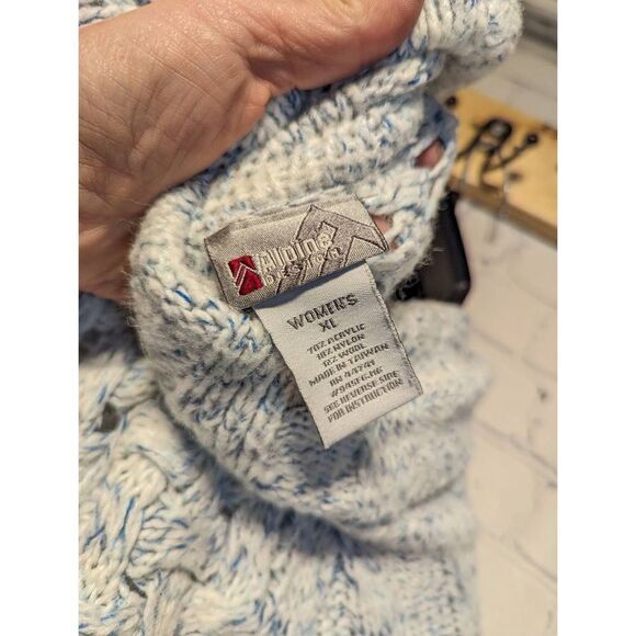 Alpine design beautiful cable knit sweater xl - Picture 4 of 4